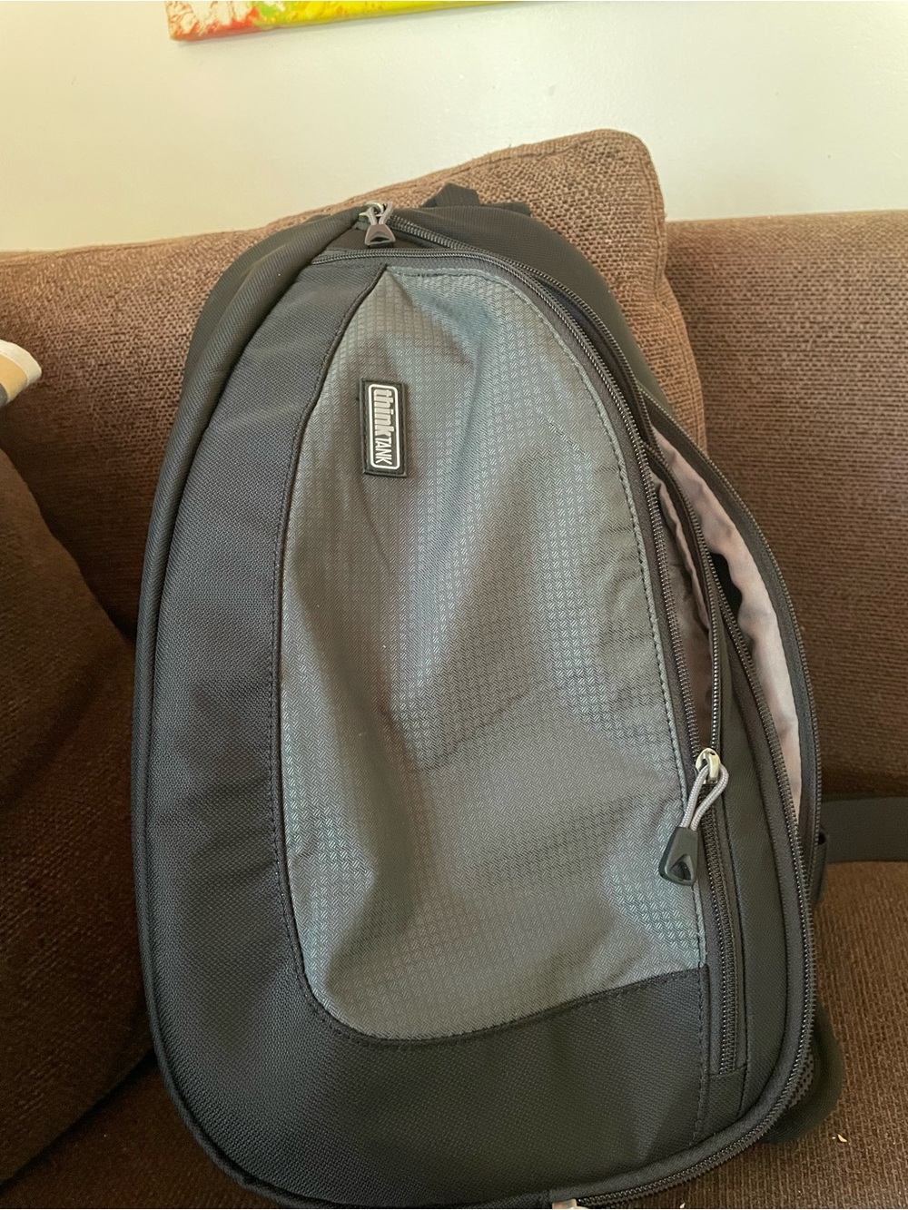 Gray Men's Camera Sling Bag Think Tank